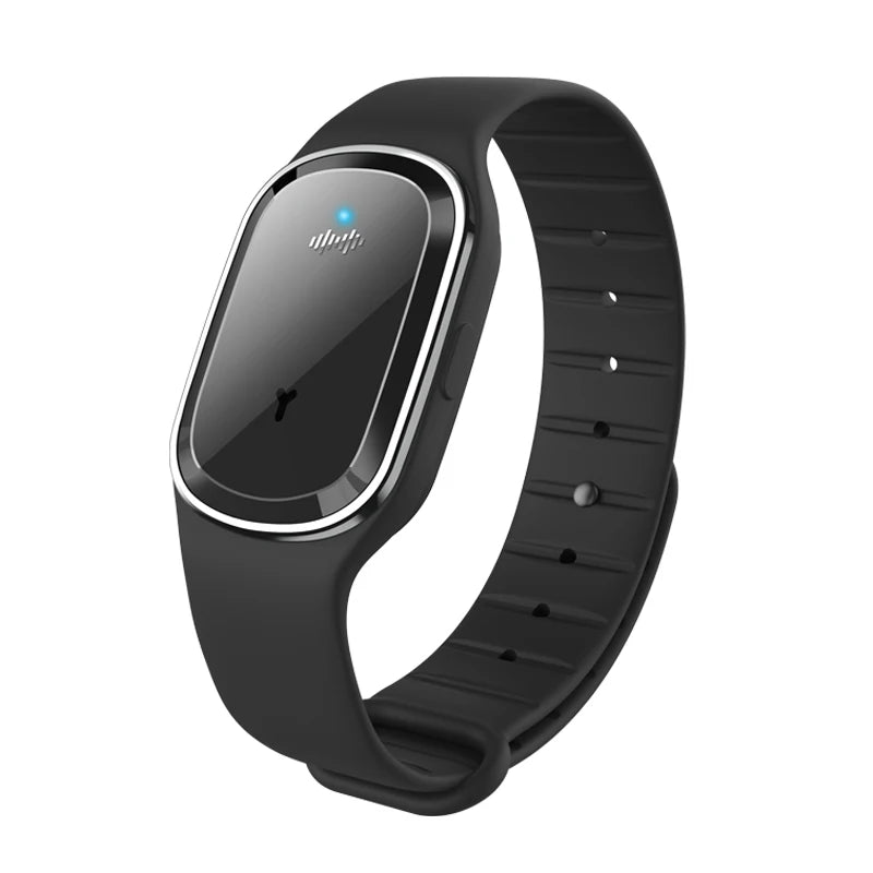 Bracelet Anti-Moustiques USB Rechargeable – Silicone, Réglable, Enfant & Adulte