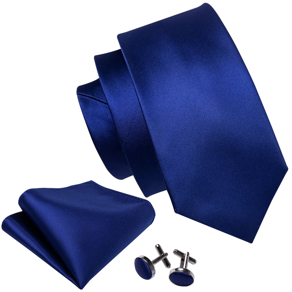 Ensemble cravate, pochette et boutons de manchette – CLEVI Paris