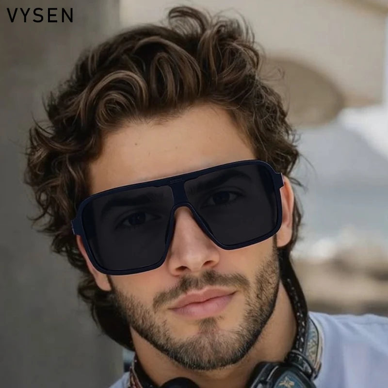 Lunettes homme rectangulaires steampunk – CLEVI Paris
