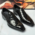 Chaussures de ville homme en cuir de crocodile – CLEVI Paris