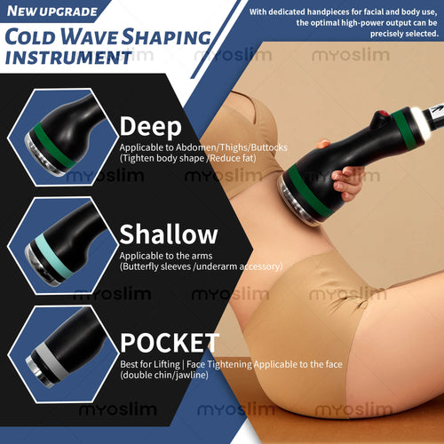 Appareil Coolwave 2,45 GHz pour soins corporels – CLEVI Paris