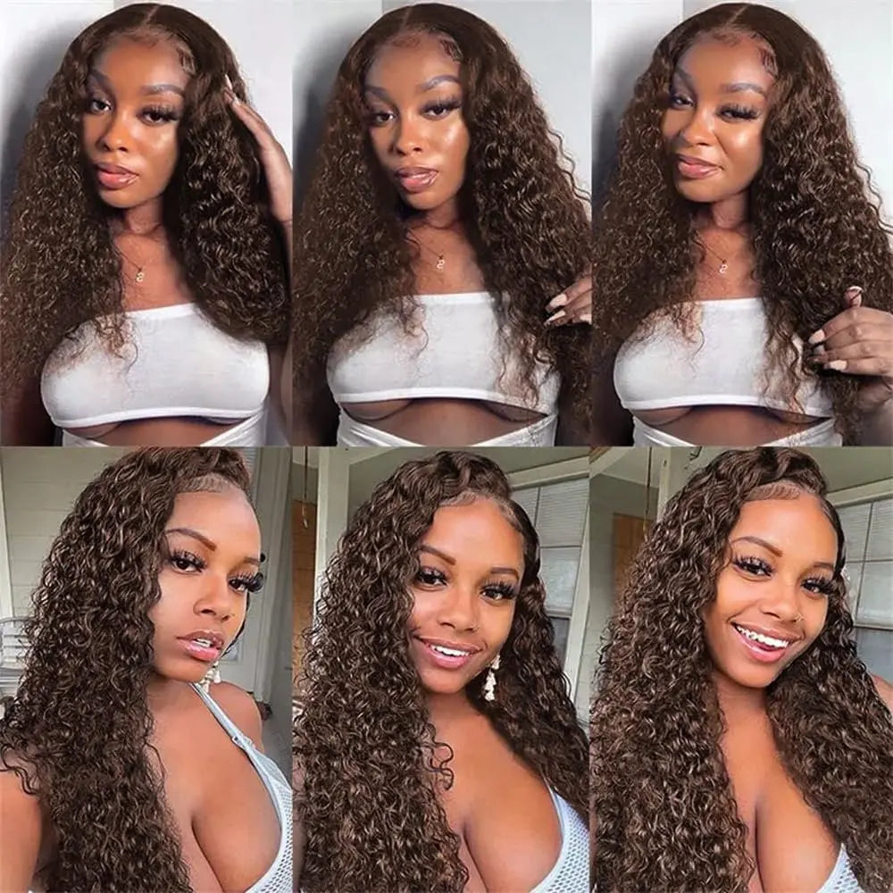 Mèches Water Wave Brun Chocolat Remy Hair – CLEVI Paris