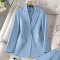 Tailleur femme blazer et pantalon bureau – CLEVI Paris