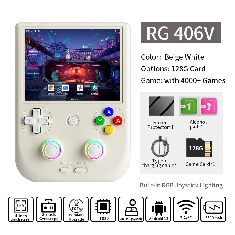 Console portable Anbernic RG406V Android – CLEVI Paris
