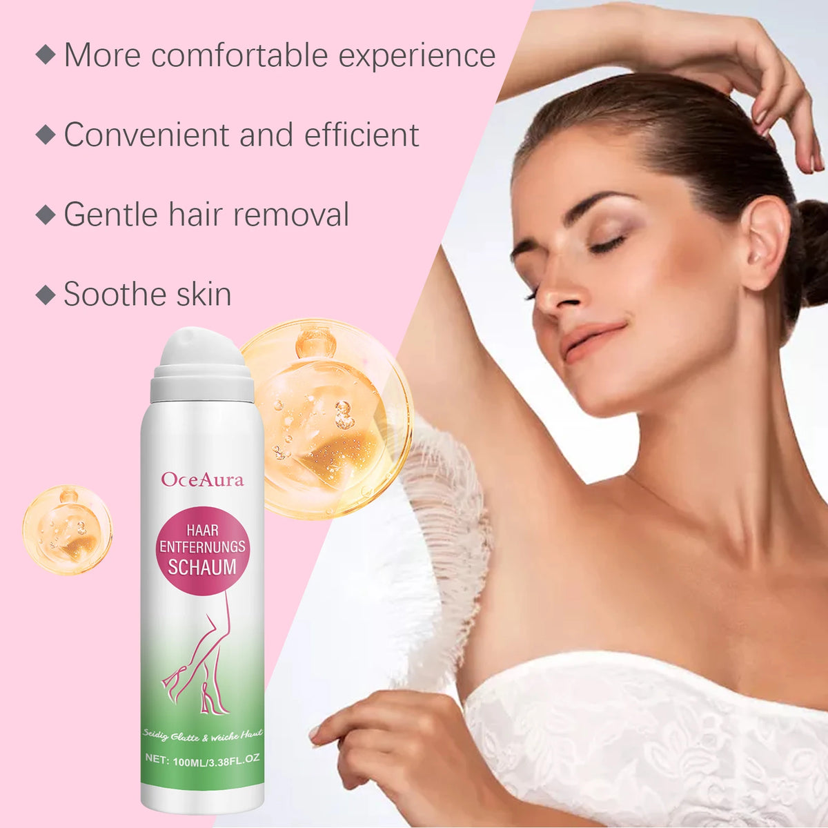 Spray dépilatoire corps 100 ml – CLEVI Paris
