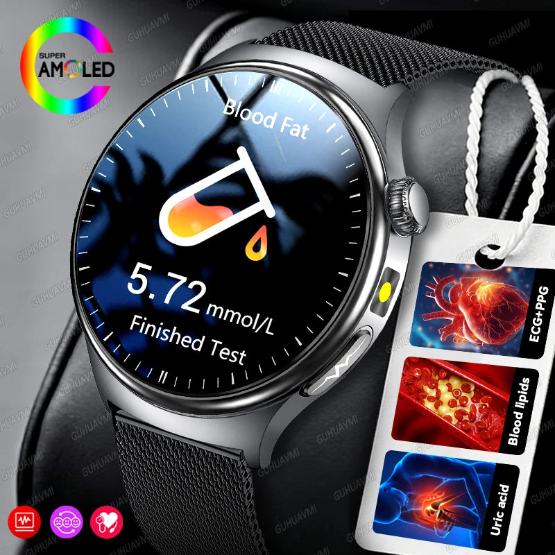 Montre GUHUAVMI TK27 AMOLED Bluetooth – CLEVI Paris