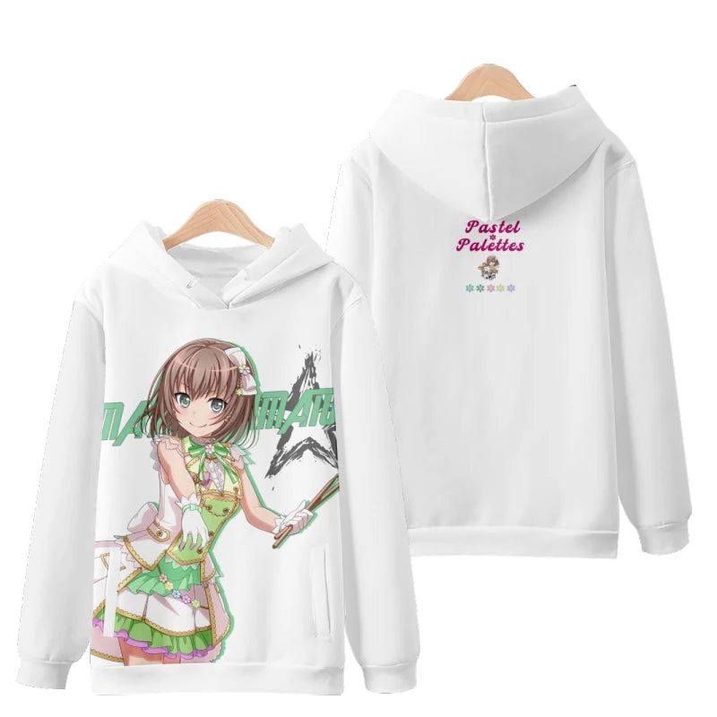 Sweat à capuche BanG Dream! Hikawa Hina – CLEVI Paris