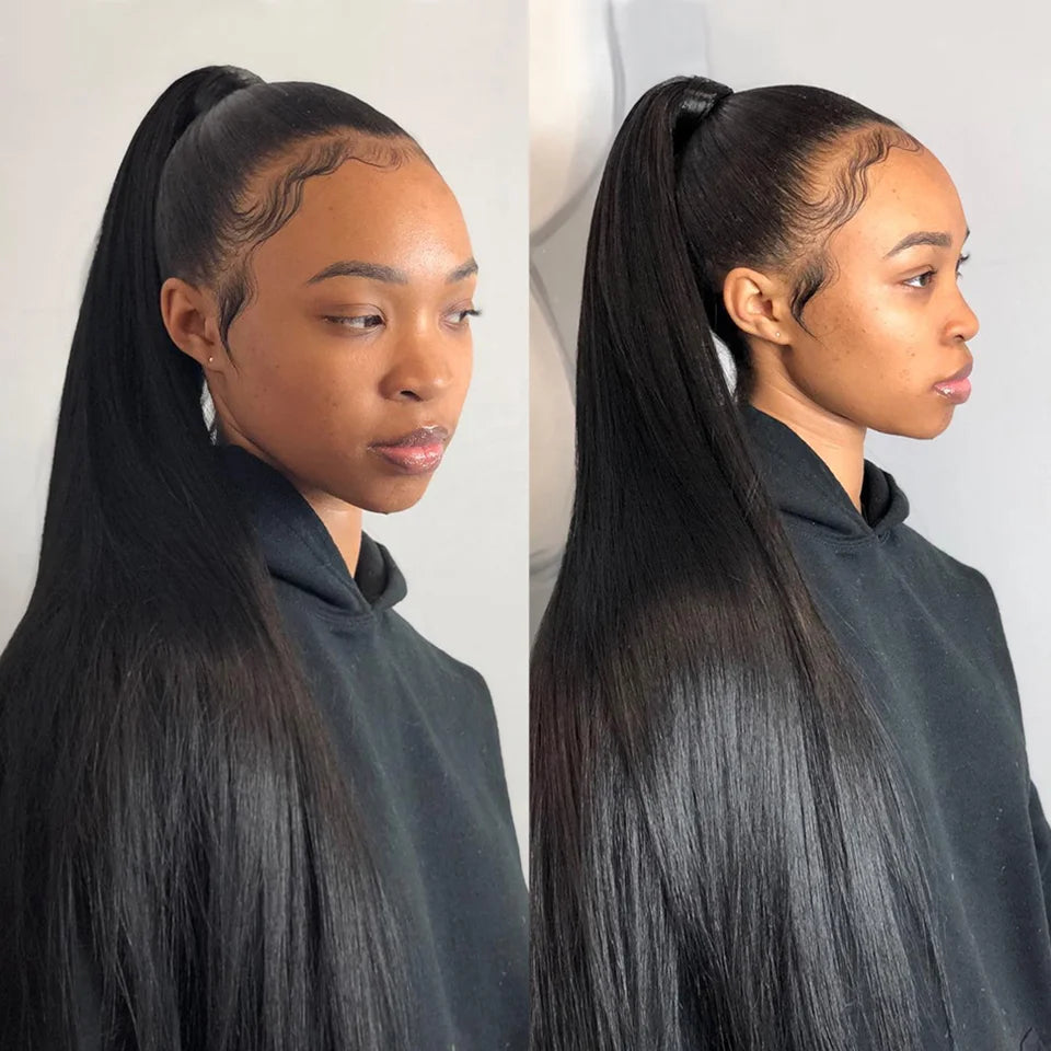 Extensions Brésiliennes Lisses Remy Hair 100% Naturel – CLEVI Paris
