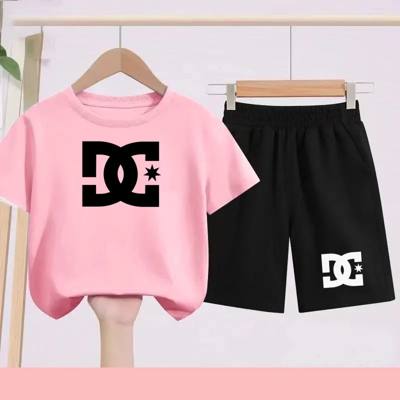 Ensemble enfant imprimé haut et short – CLEVI Paris