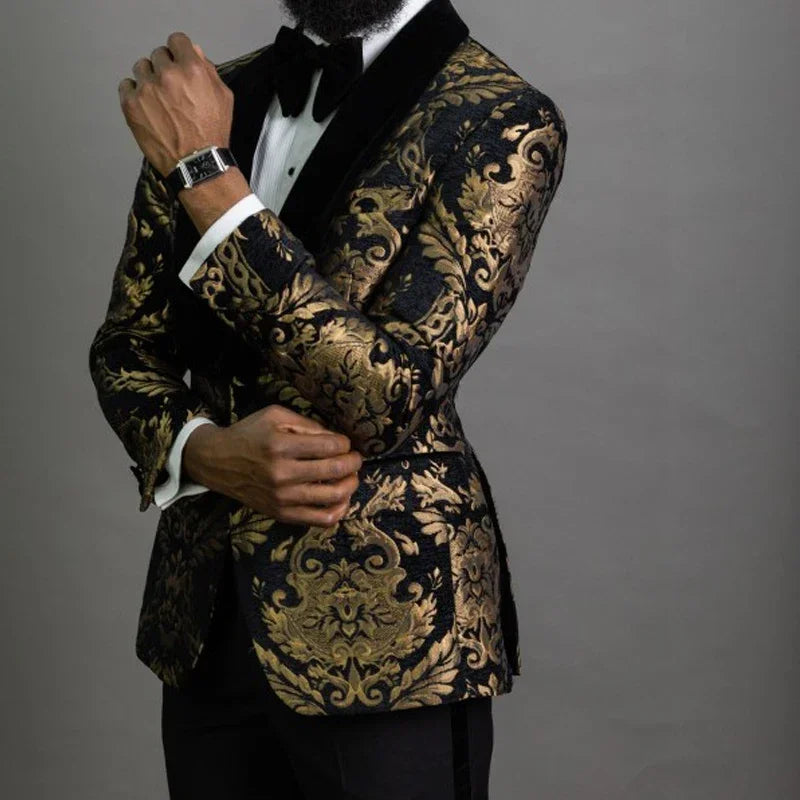 Smoking Homme Mariage Floral – CLEVI Paris