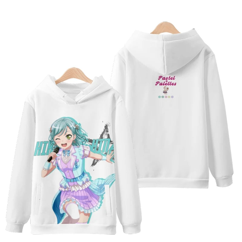 Sweat à capuche BanG Dream! Hikawa Hina – CLEVI Paris