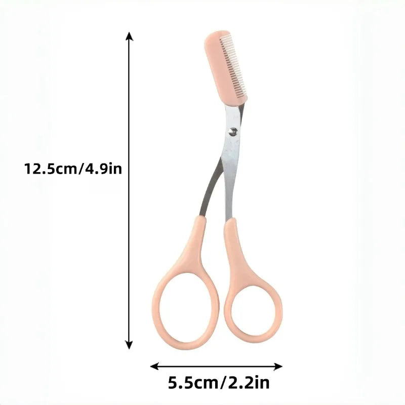 Ciseaux à sourcils avec peigne – CLEVI Paris