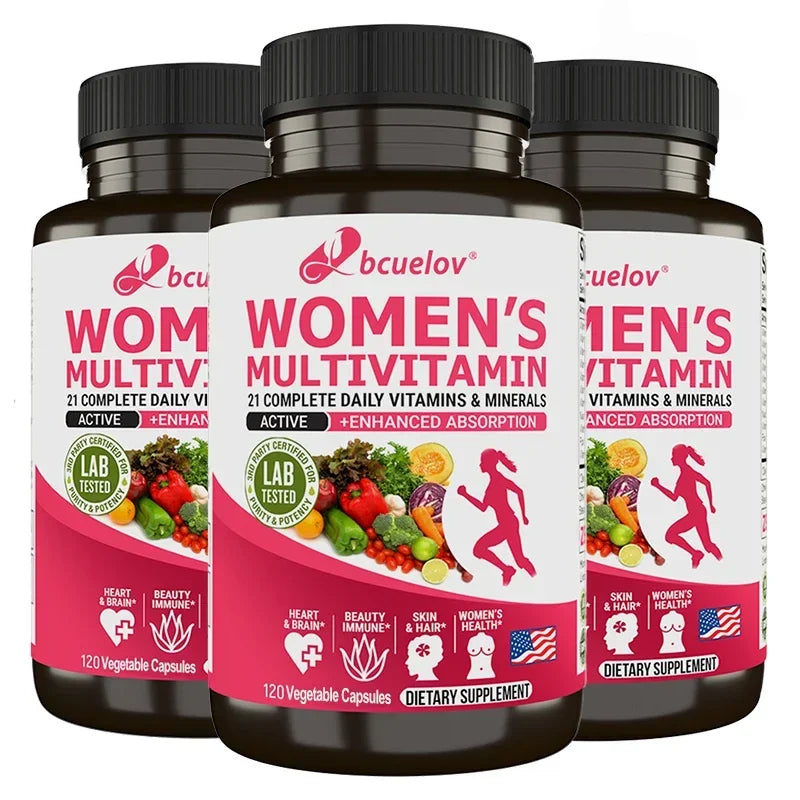 Multivitamines femme en capsules – CLEVI Paris