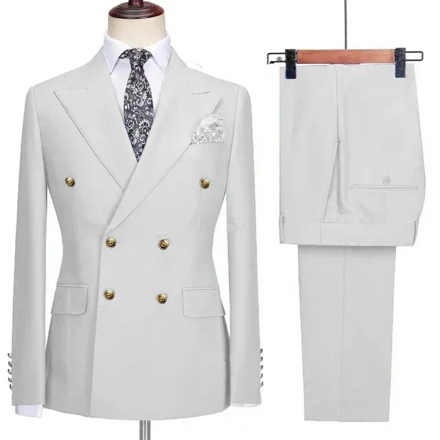 Costume croisé homme – Mariage & soirée – CLEVI Paris