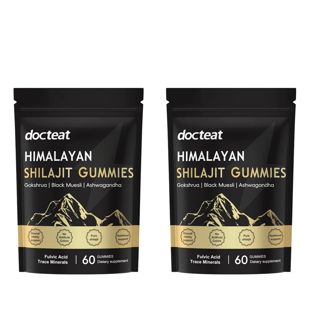 Shilajit, 60 gommes à mâcher – CLEVI Paris