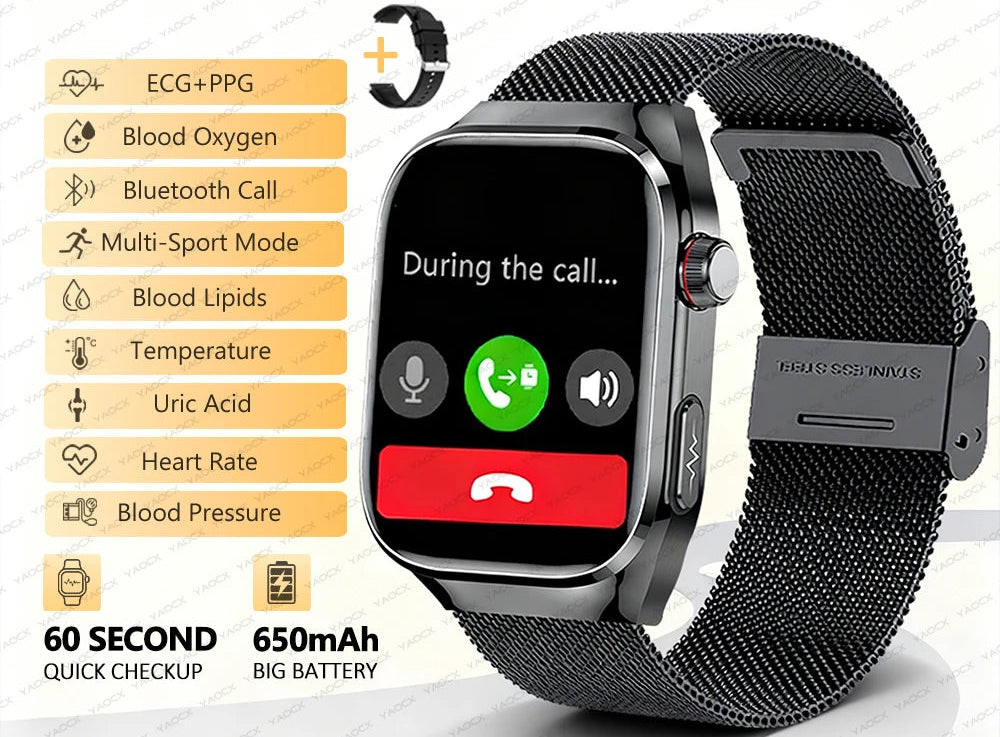 Montre connectée TK16 AMOLED avec appels Bluetooth – CLEVI Paris