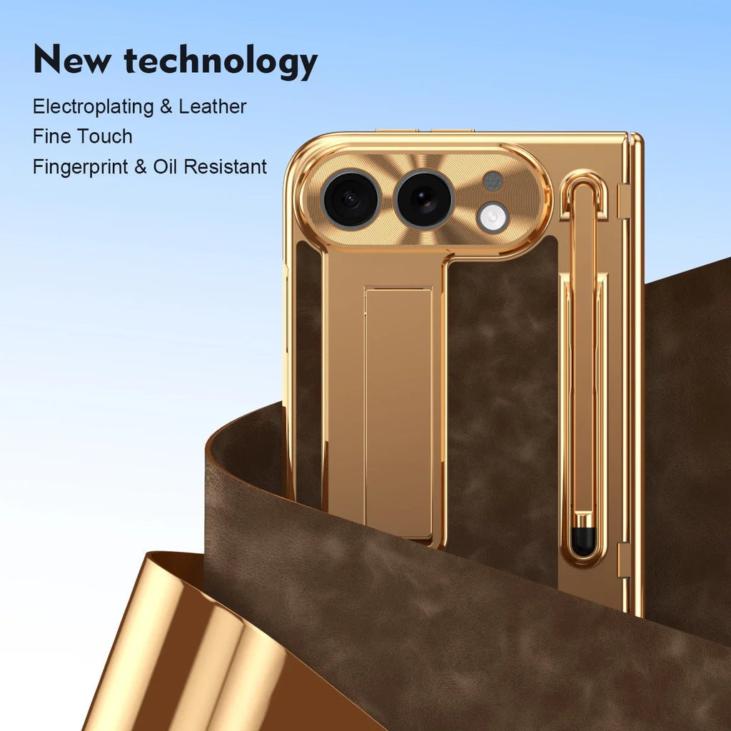 Coque iPhone Duo avec support et stylet – CLEVI Paris