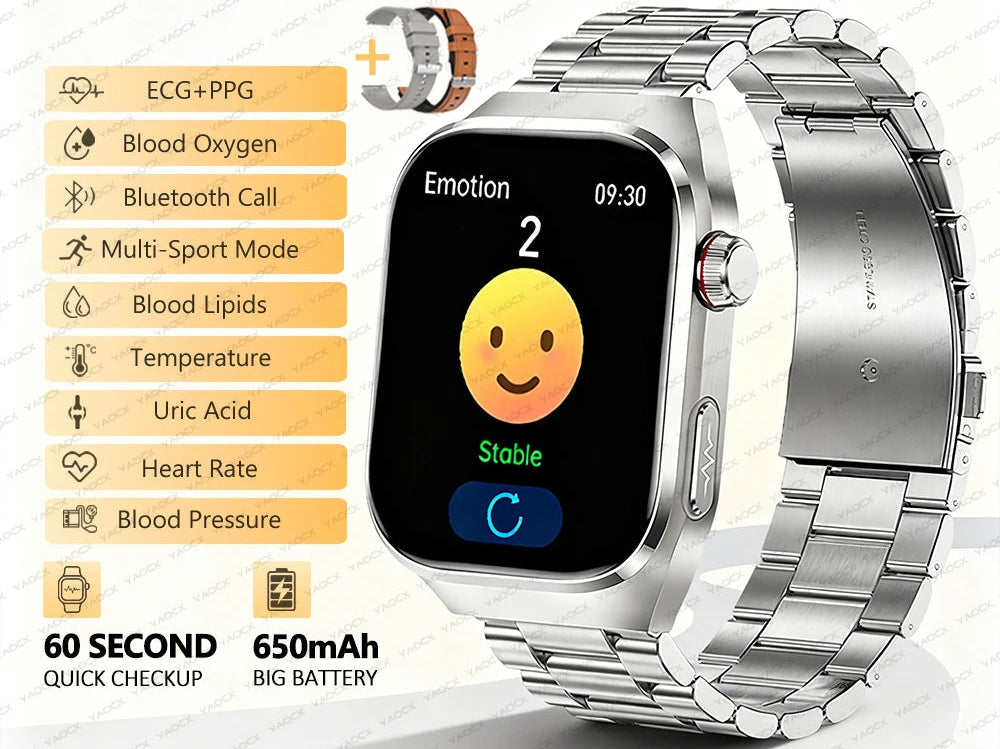 Montre connectée TK16 AMOLED avec appels Bluetooth – CLEVI Paris