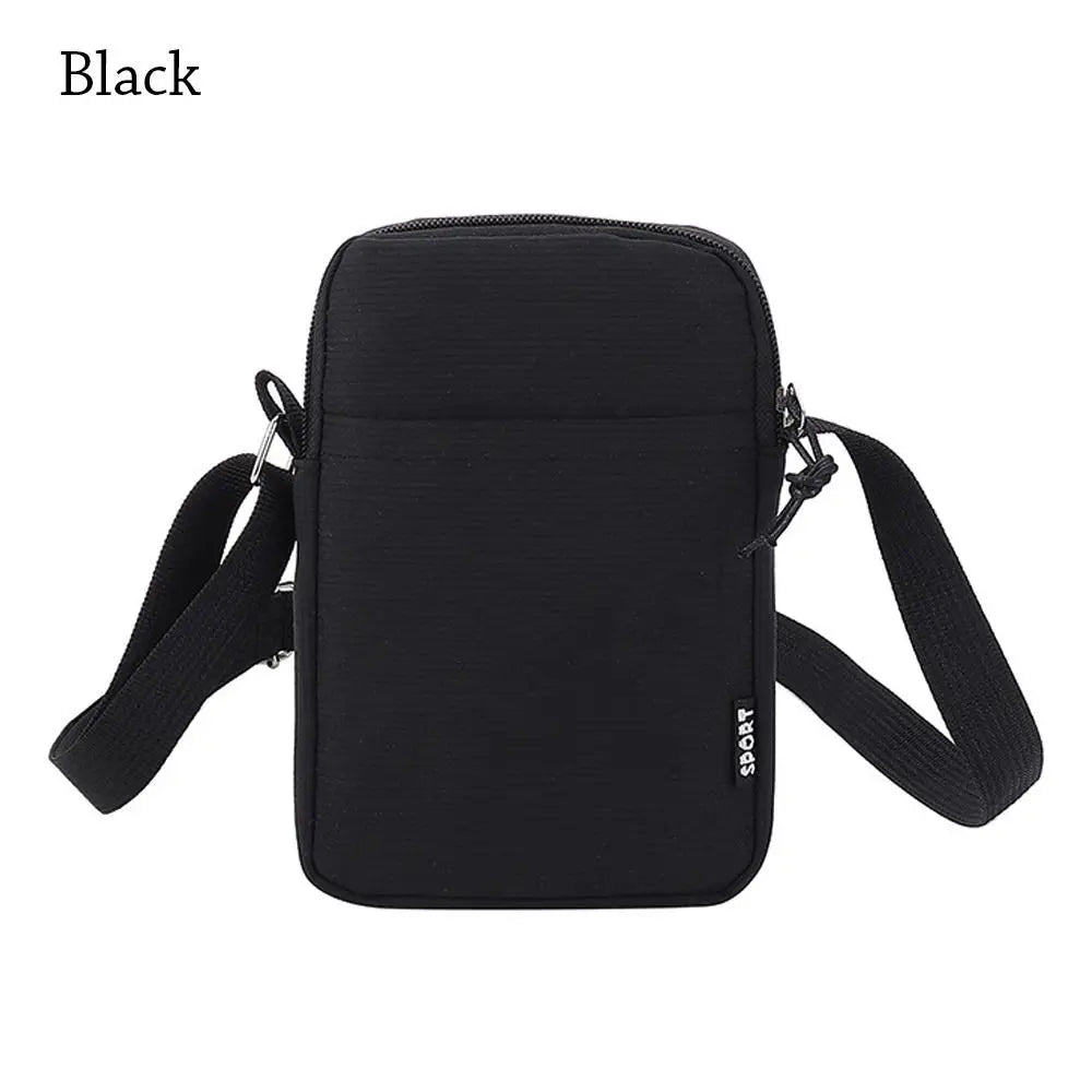 Mini Sac Toile Unisexe Croisé Téléphone 20x13cm Résistant Eau – CLEVI Paris