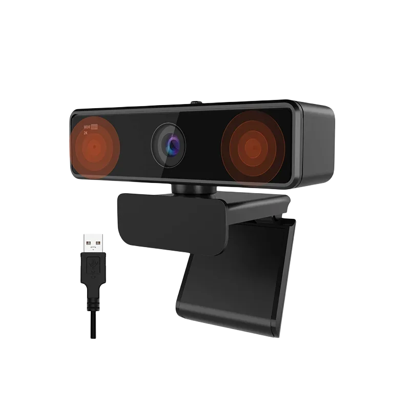 Webcam Nuroum V11 2K 1080P 60fps Double Micro – CLEVI Paris
