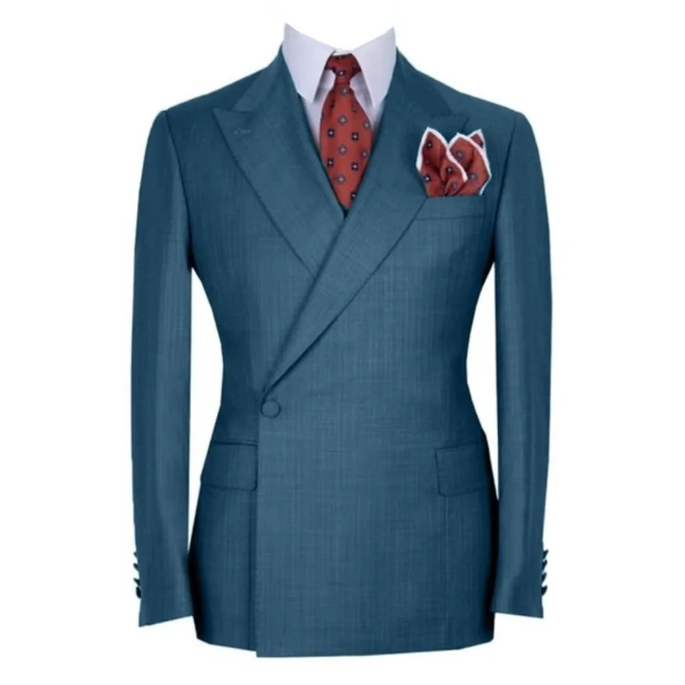 Costume homme 2 pièces à revers pointus – CLEVI Paris