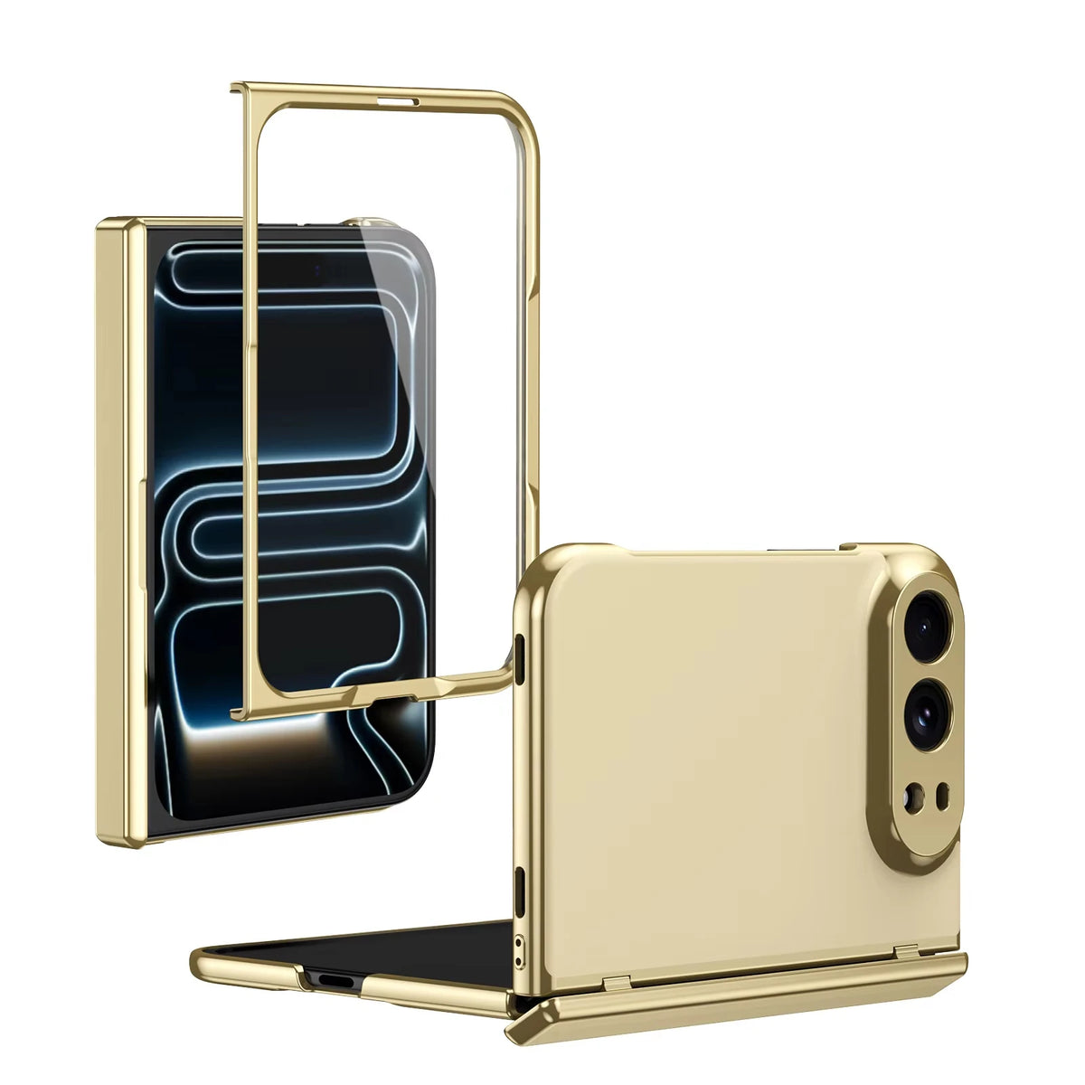 Coque iPhone Duo à charnière renforcée – CLEVI Paris