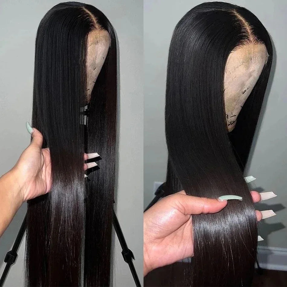 Perruque Synthétique Lisse 13x4x1 Lace Front Femme – CLEVI Paris