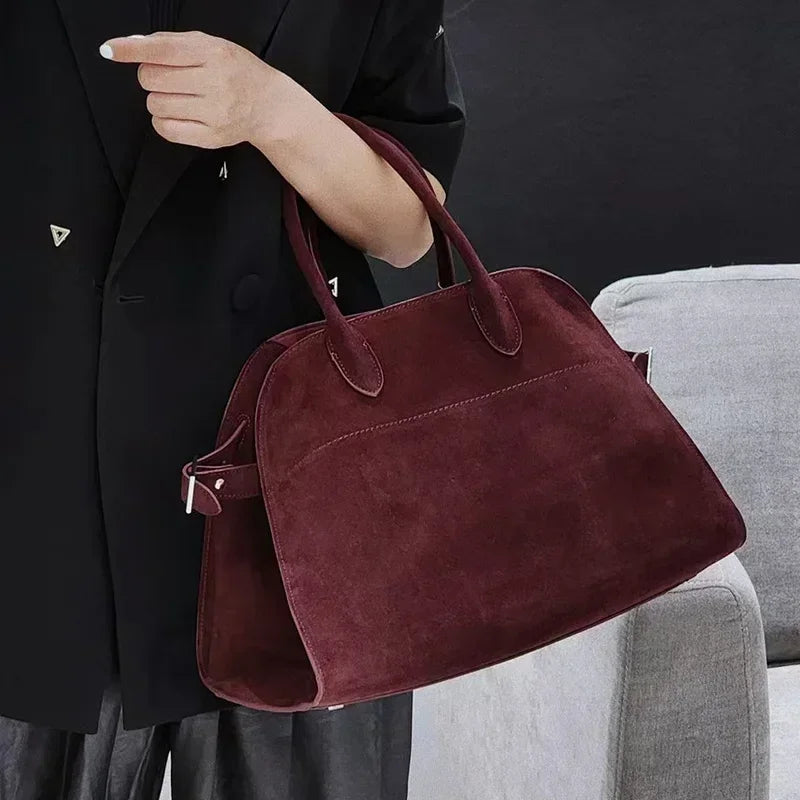 Grand Sac Cabas Cuir Véritable Vintage Femme 5 Coloris – CLEVI Paris