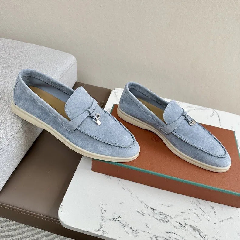 Mocassins unisexes en microfibre – CLEVI Paris