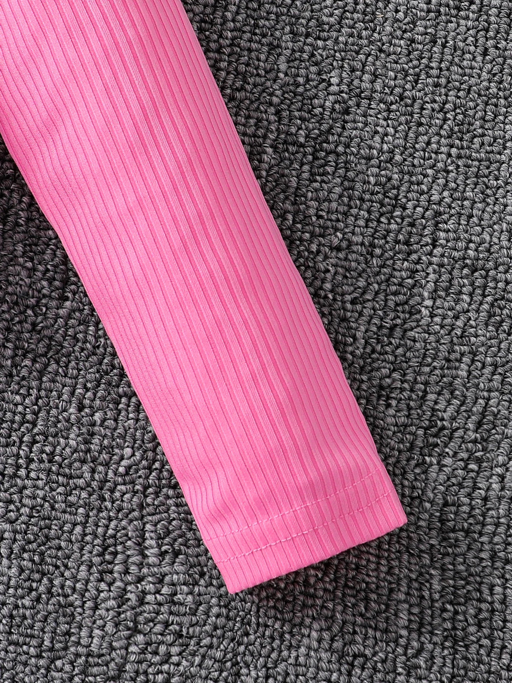 Ensemble fille rose haut et jupe fleurie – CLEVI Paris