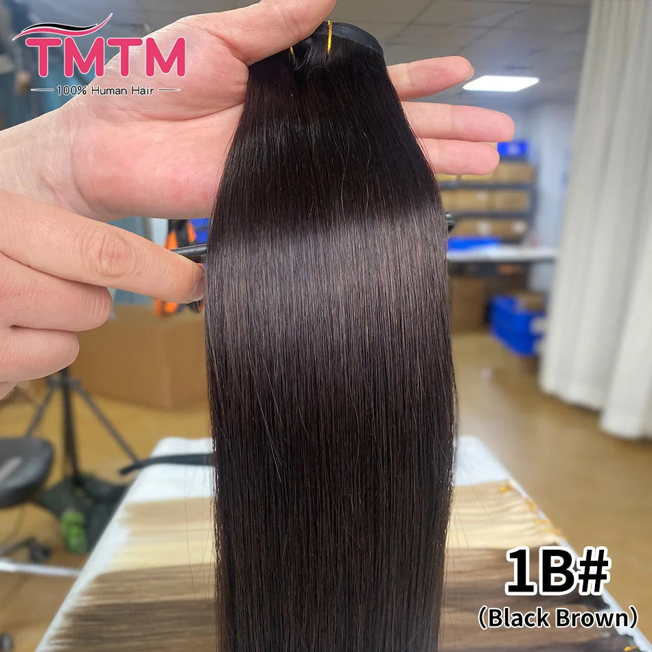 Extensions Cheveux Clip PU Invisibles 7 Pcs – CLEVI Paris