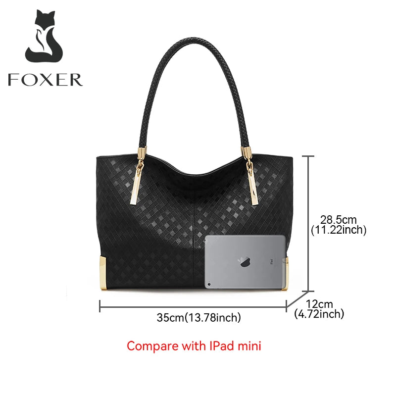 Sac à Main Cuir Véritable Femme Grande Capacité – CLEVI Paris