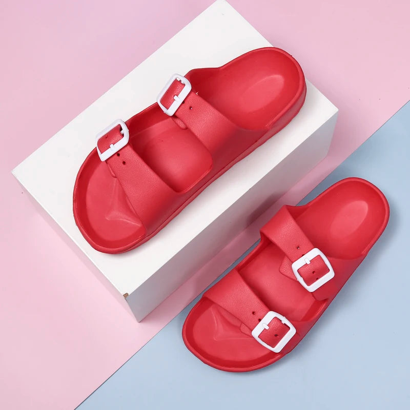 Sandales unisexes EVA à double bride réglable – CLEVI Paris