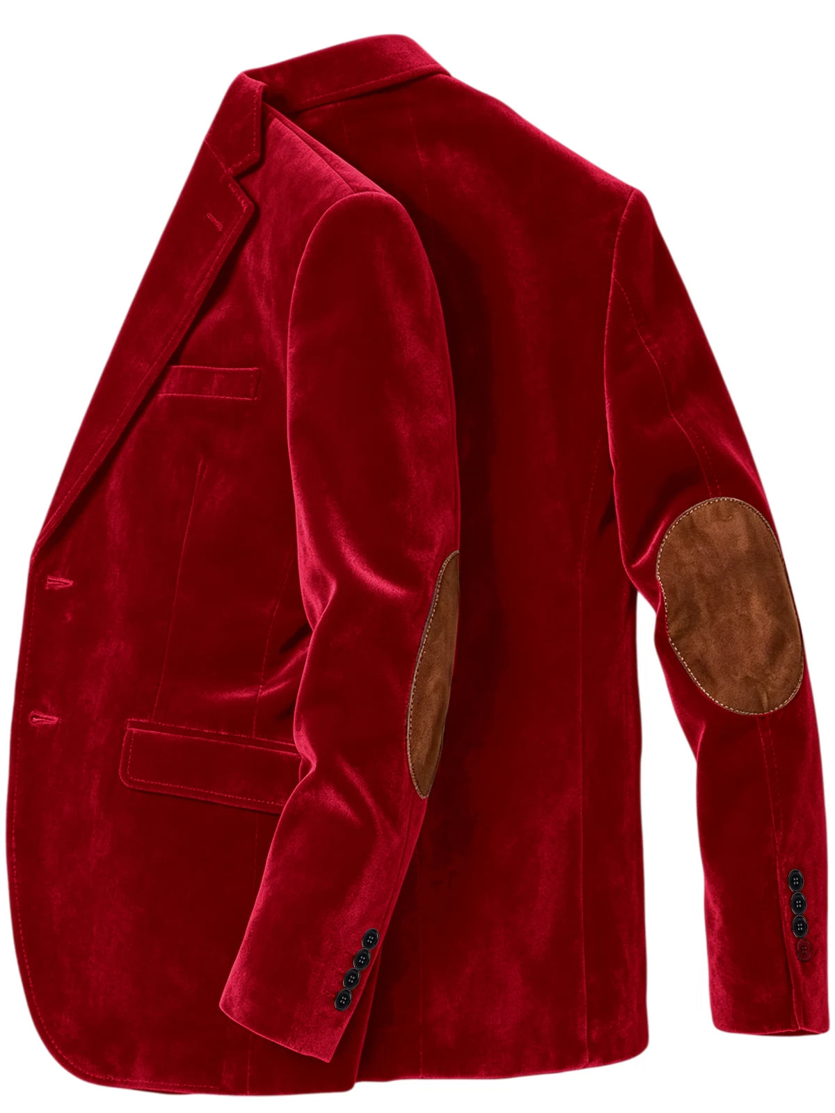 Blazer homme en velours à coudières – CLEVI Paris