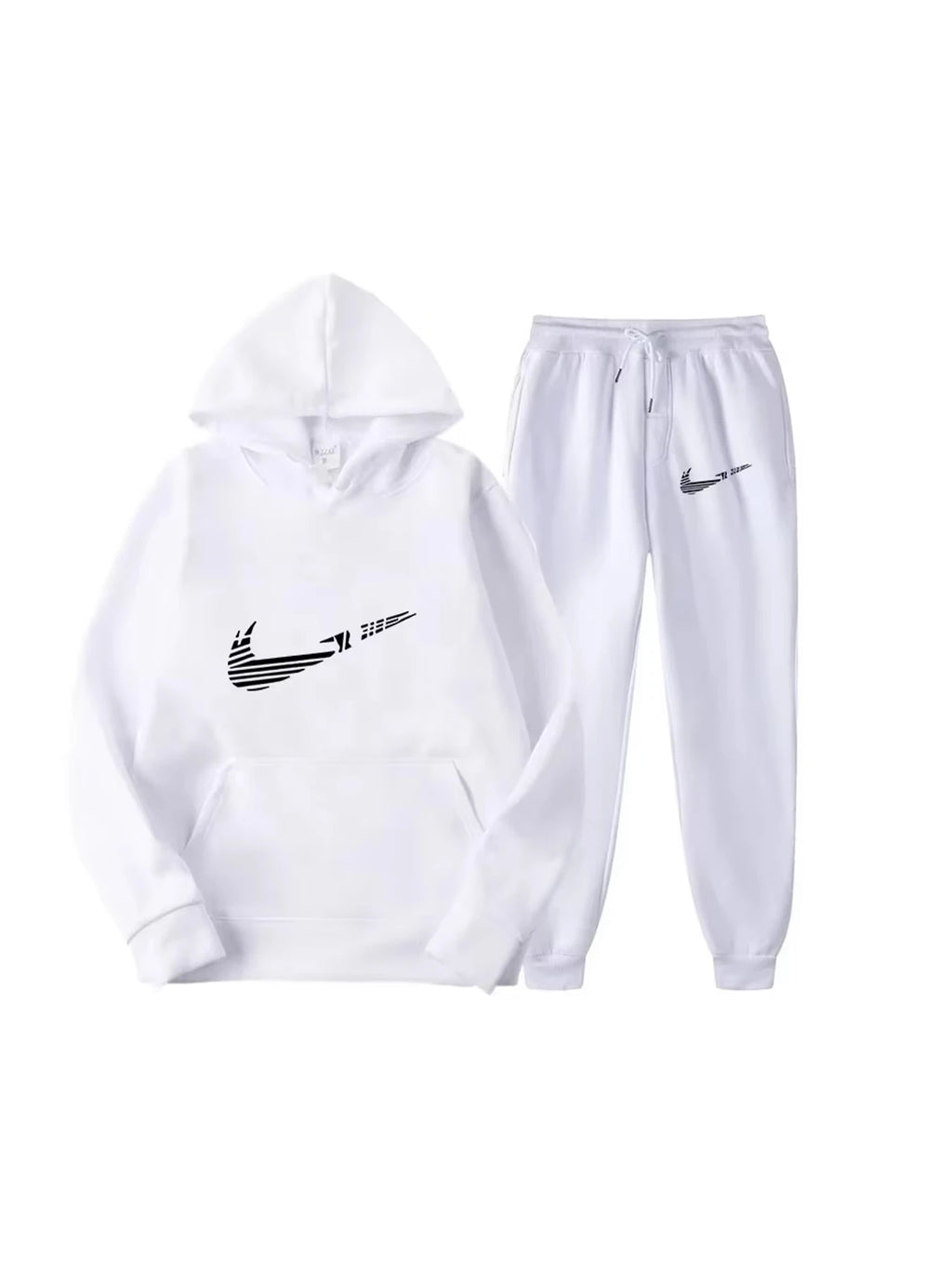 Survêtement unisexe sweat à capuche et pantalon – CLEVI Paris