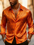 Chemise Homme Imprimée 3D à Manches Longues – CLEVI Paris