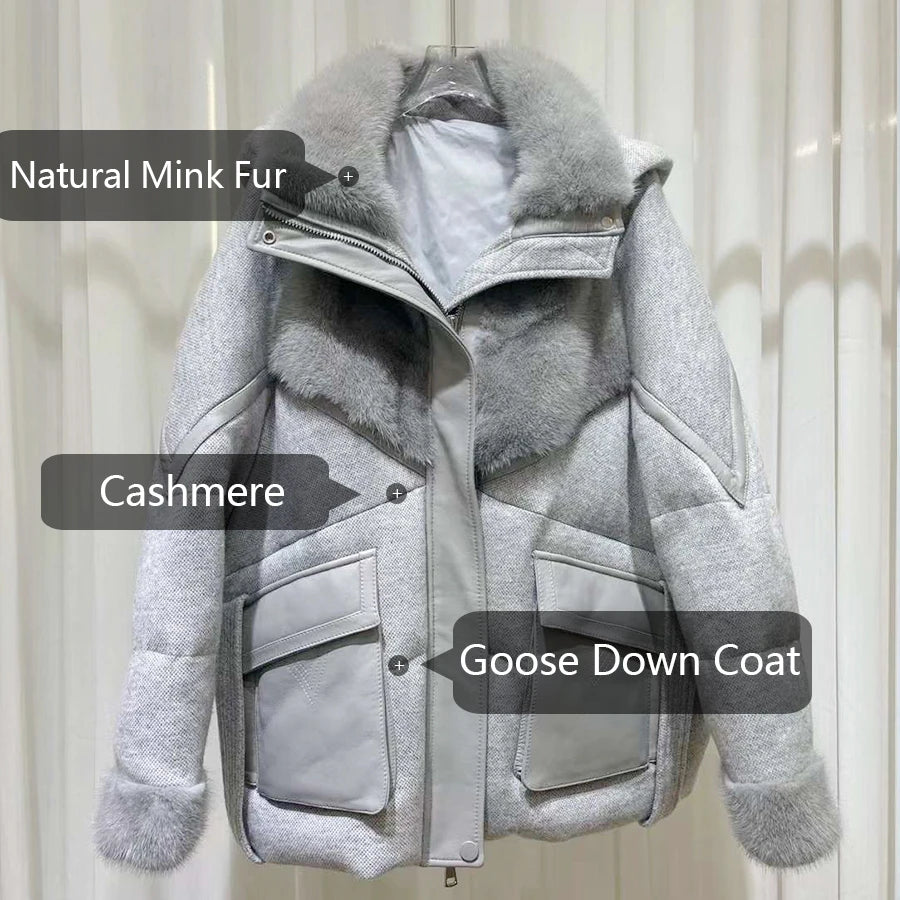 Veste d’hiver femme zippée – CLEVI Paris