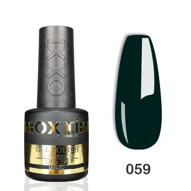 Vernis Gel Semi-Permanent OXXI 8ml – 60 Teintes UV/LED Longue Durée Nail Art Manucure – CLEVI Paris