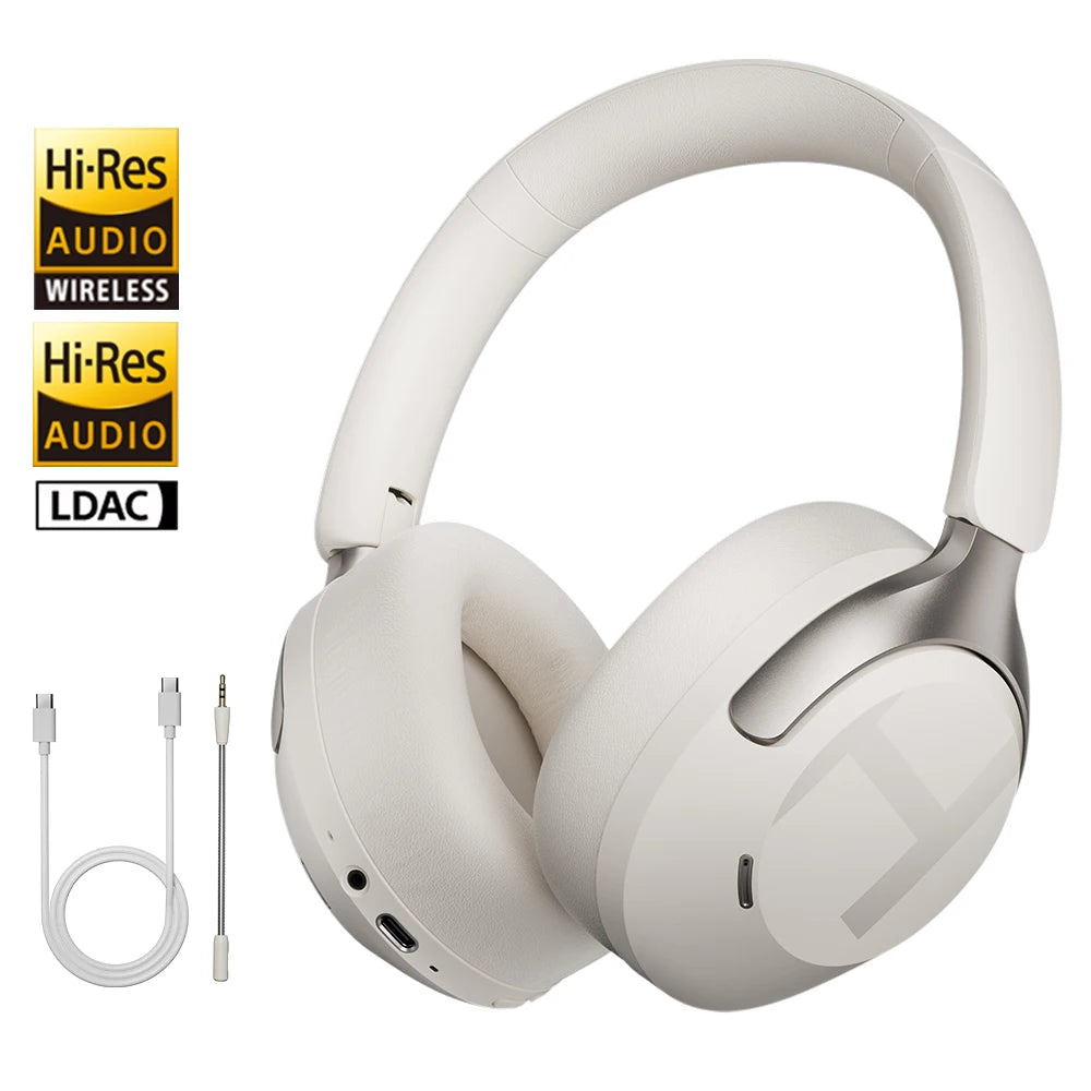 Casque HAYLOU S40 ANC 50dB LDAC Bluetooth 6.0 Hi-Res 90h – CLEVI Paris