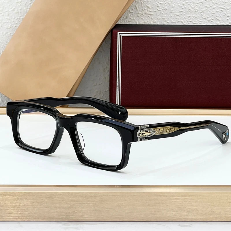Lunettes de Soleil Homme Acétate Rectangle UV400 – CLEVI Paris
