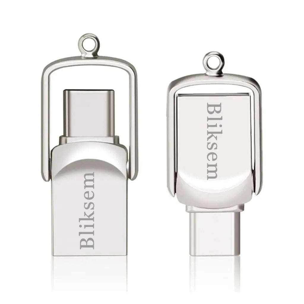 Clé USB-C 2-en-1 Métal Bliksem jusqu'à 128 Go – CLEVI Paris