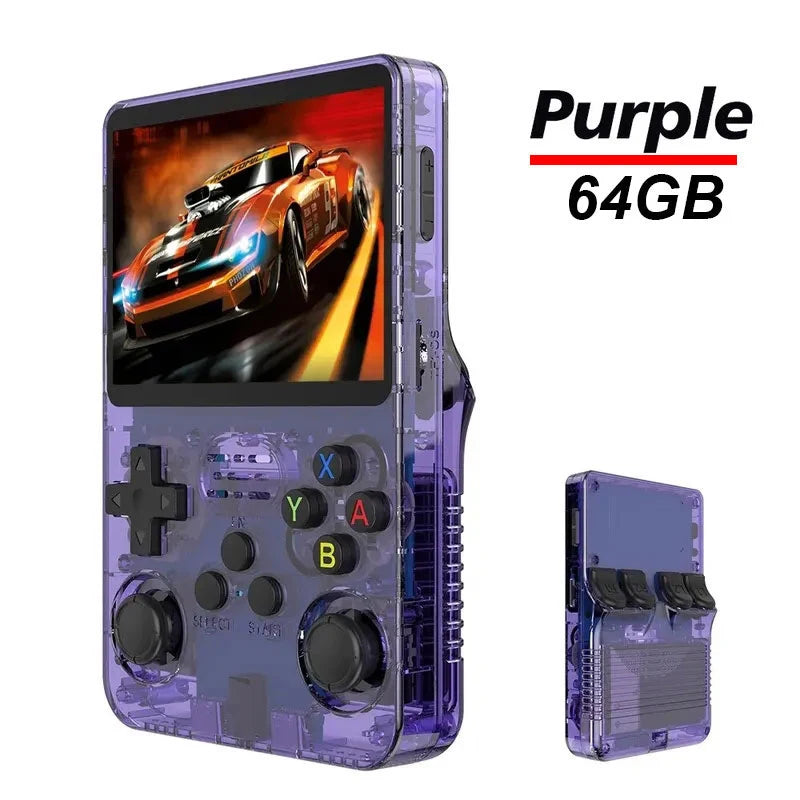 Console de Jeu Rétro Portable R36S — Écran IPS 3,5", ArkOS, 10 000+ Jeux | CLEVI Paris