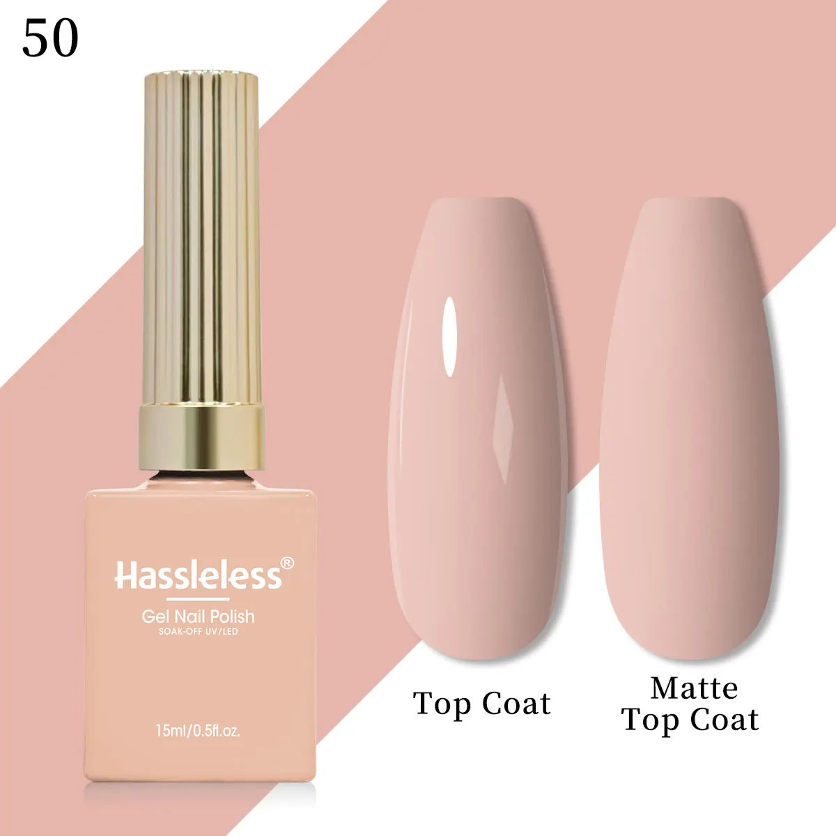 Vernis Gel Semi-Permanent Hassleless – 20 Couleurs Candy & Macaron – CLEVI Paris