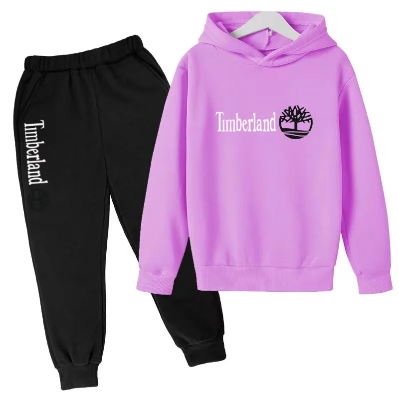 Ensemble enfant sweat à capuche et pantalon – CLEVI Paris
