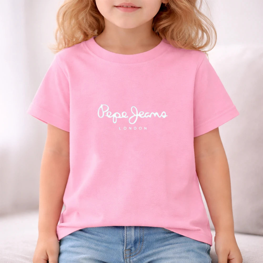 Ensemble enfant à lettres T-shirt et short – CLEVI Paris