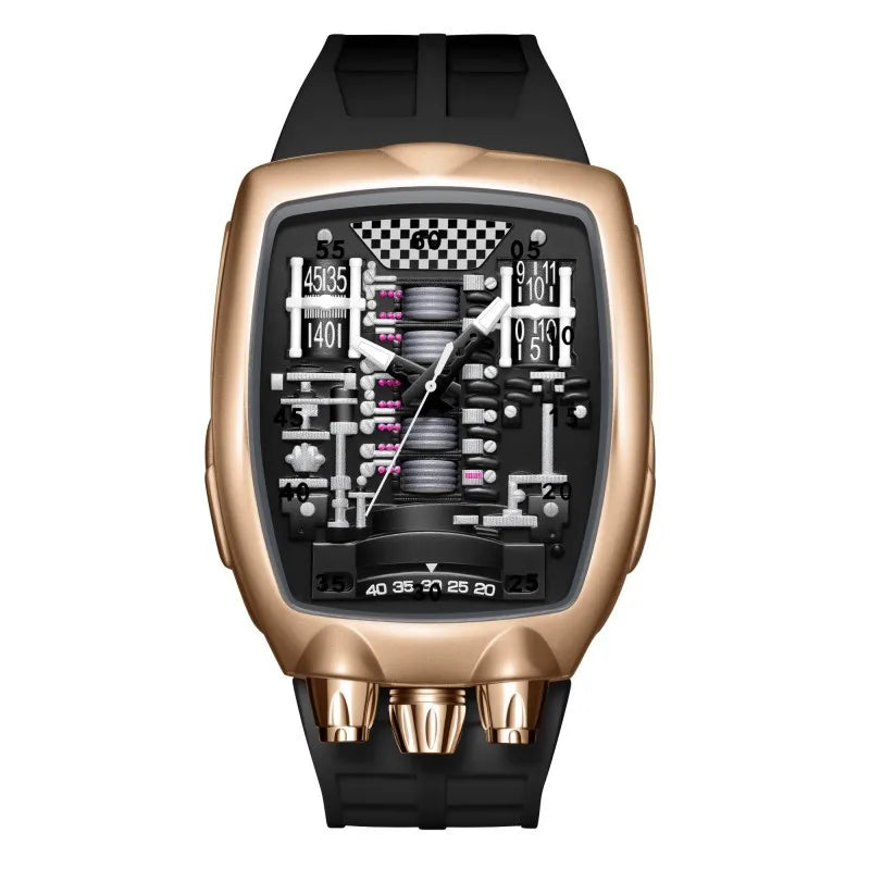 Montre STARPERISH W01 style futuriste – CLEVI Paris