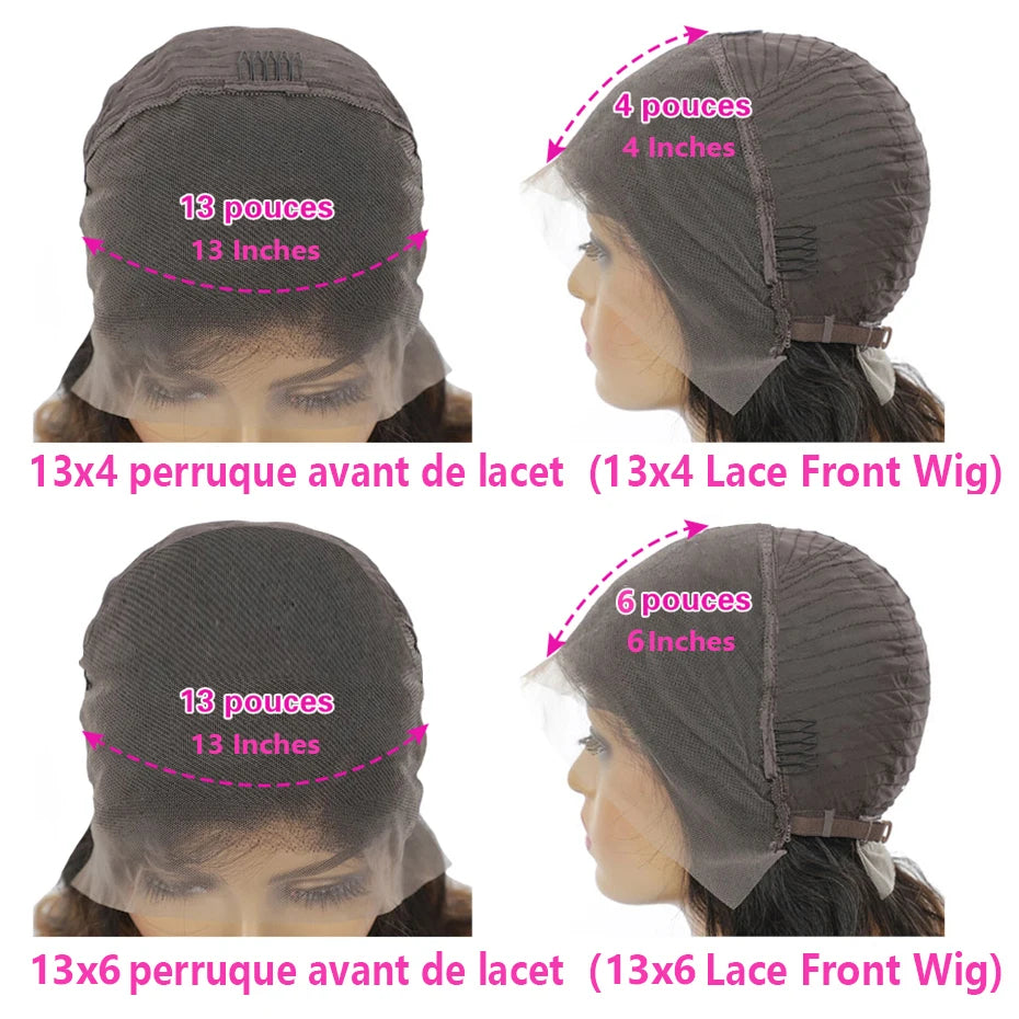 Perruque cheveux humains lisse ou ondulée – CLEVI Paris