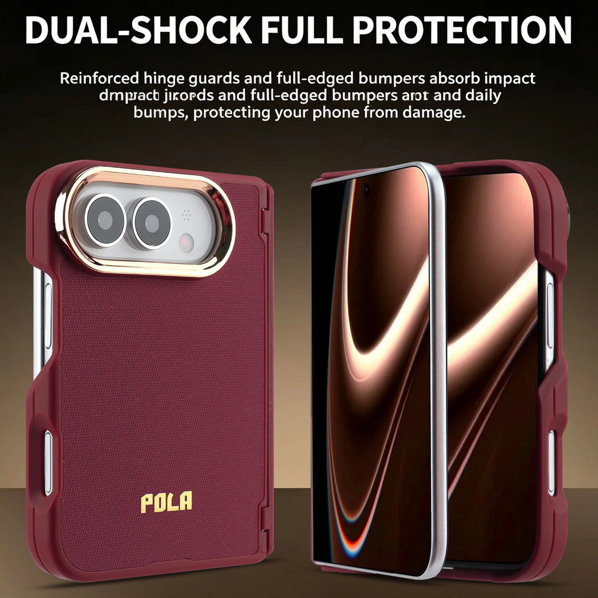 Coque iPhone Duo MagSafe simili cuir à carreaux – CLEVI Paris