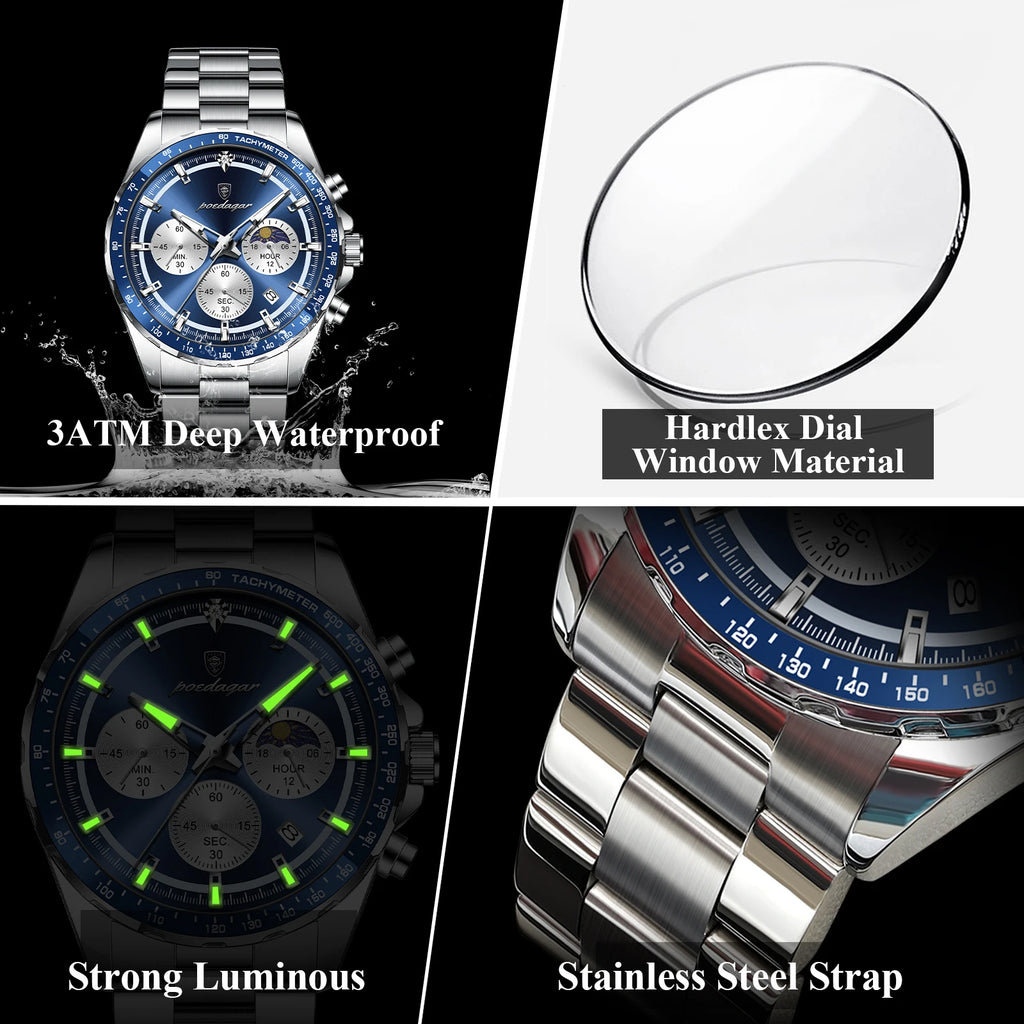 Montre à quartz POEDAGAR 879 – CLEVI Paris