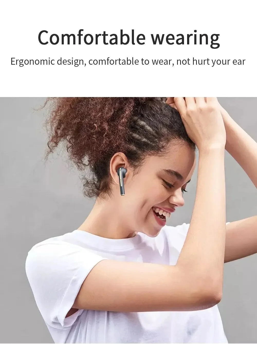Écouteurs TWS J18 Bluetooth HiFi Tactile Gaming Longue Veille – CLEVI Paris